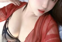 微密圈-爱喝牛奶的墩墩_大红睡衣[18P+2V-105MB]-美图岛