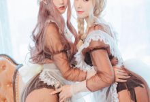 羽生三未&一千只猫薄荷- – 透明女仆-美图岛