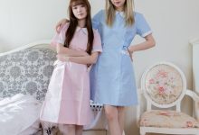BoBoSocks袜啵啵 No.729 小甜豆甜甜圈-高跟鞋、薄白丝、油亮薄白丝-美图岛