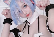 沖田凜花Rinka – NO.158 Rem (Re Zero)-美图岛